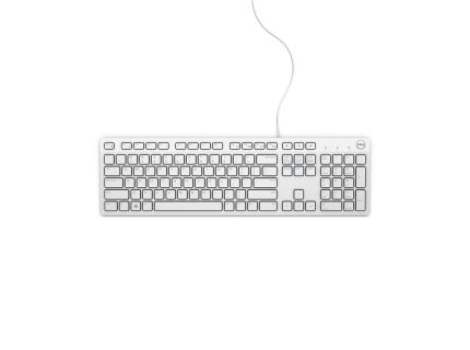 Dell klawiatura KB216 USB biała