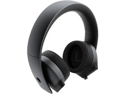Słuchawki Dell gaming AW510H przewodowe mikrofon Dark Grey